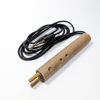 Brenngriffel mit Kabel und Stecker für Arkograf Elektroschreiber mit Brenngerät